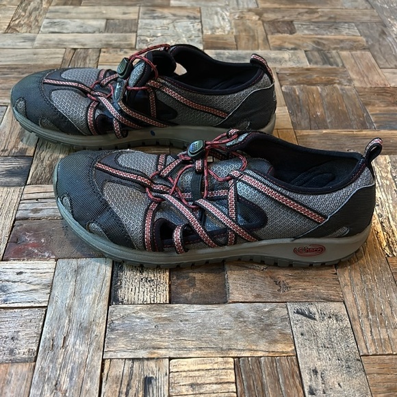 Chaco Kids Outcross Trail Kids Closed Toe Sandals Size 4 - Picture 10 of 13